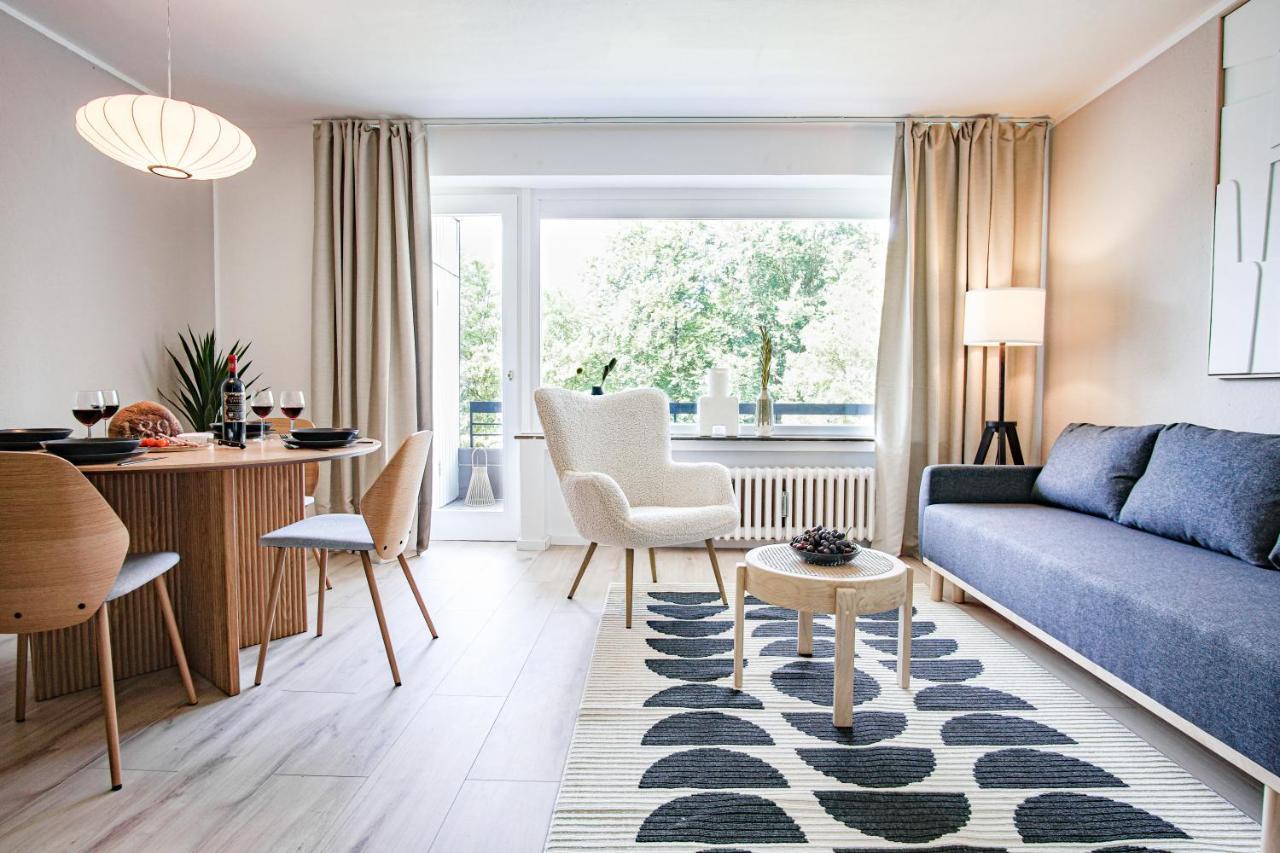 Homefy Feel-Good Apartment - Own Parking, Balcony And Garden Essen Exteriör bild